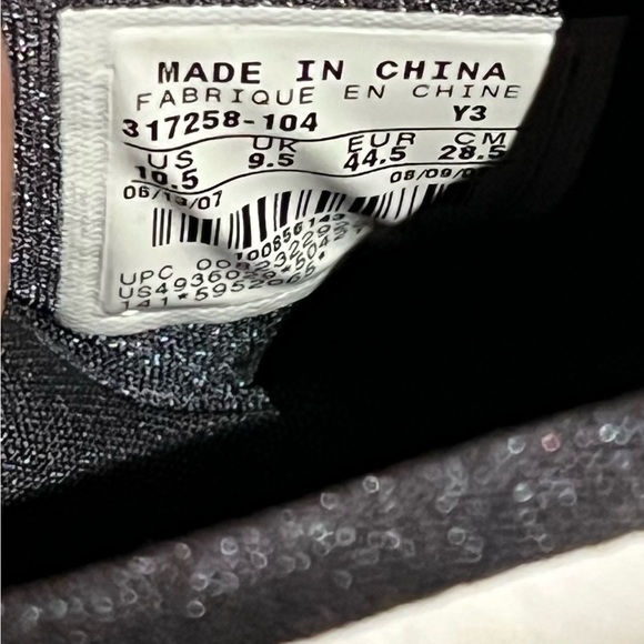 Vintage Nike Air Jordan Retro 8 LS Black Toe 317258-104 Mens Sz 10.5 NEW - Picture 8 of 10